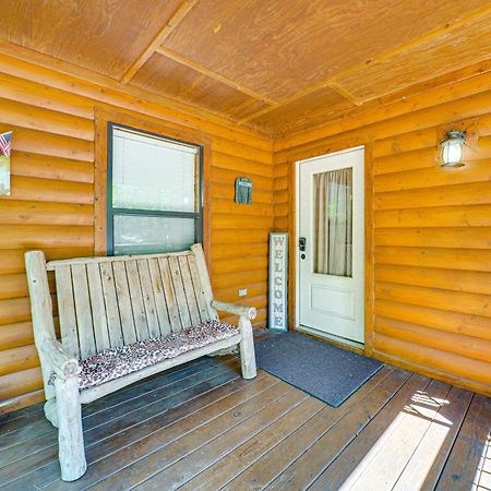 Broken Bow Rental Cabin With Hot Tub And Bar Екстериор снимка
