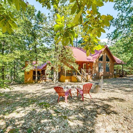 Broken Bow Rental Cabin With Hot Tub And Bar Екстериор снимка
