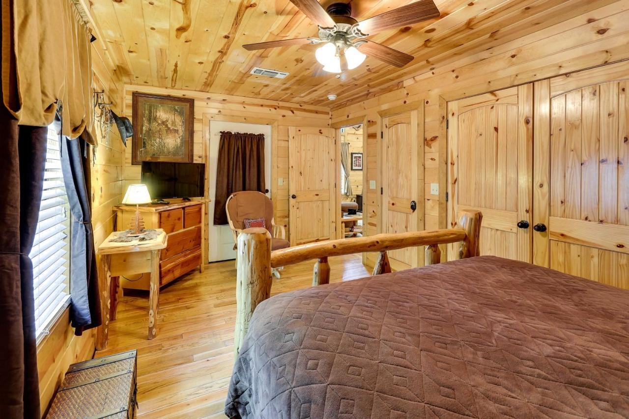 Broken Bow Rental Cabin With Hot Tub And Bar Екстериор снимка