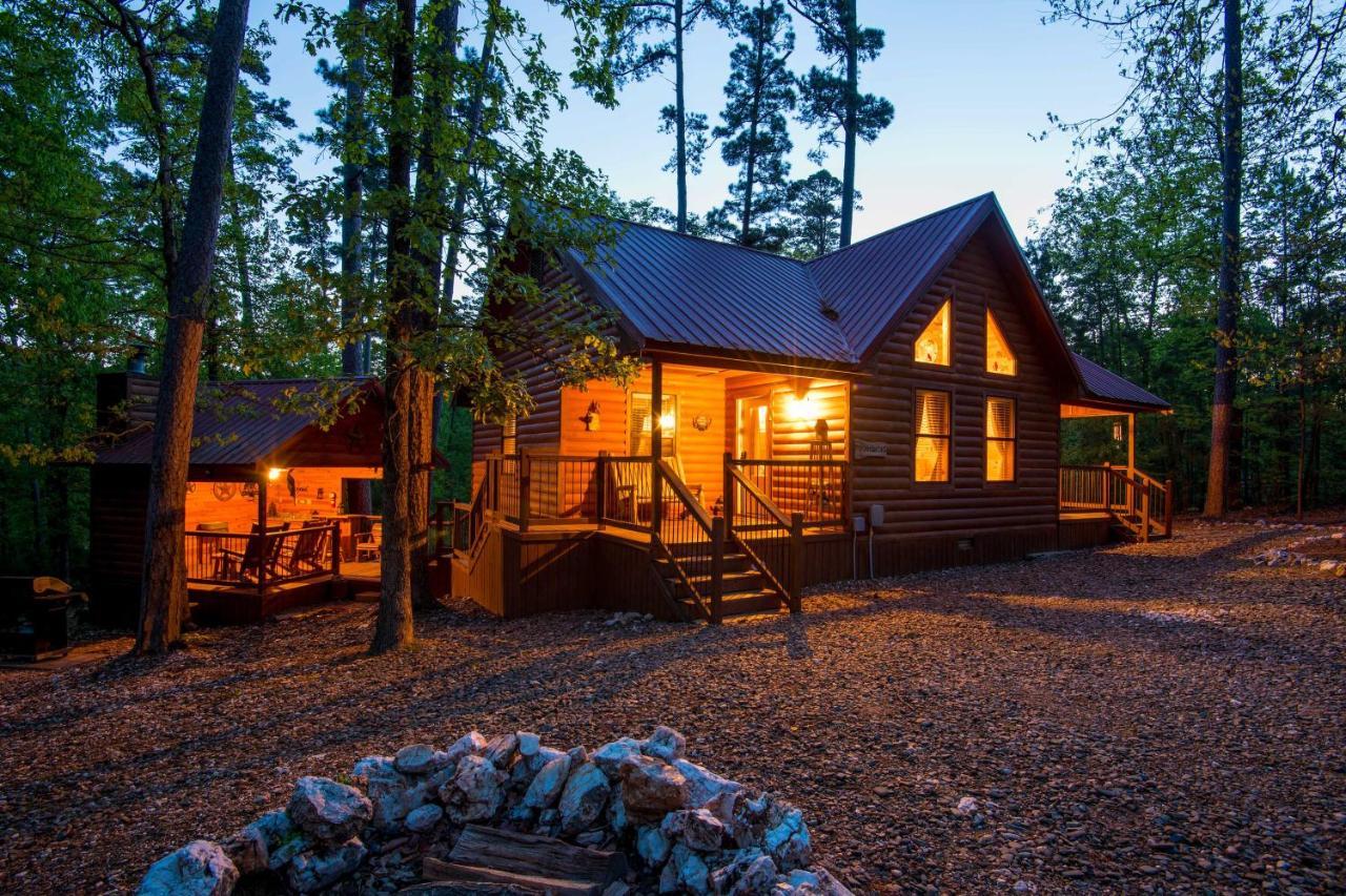 Broken Bow Rental Cabin With Hot Tub And Bar Екстериор снимка