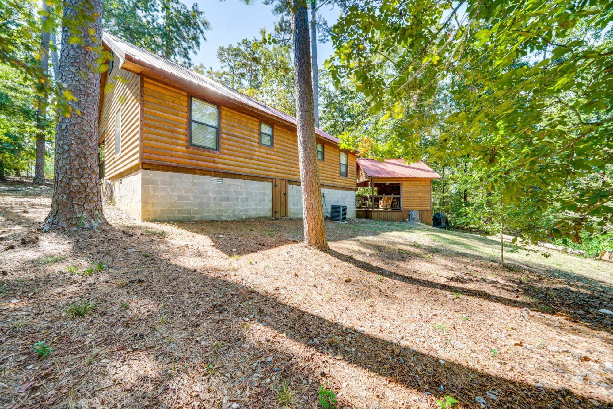 Broken Bow Rental Cabin With Hot Tub And Bar Екстериор снимка